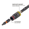 85191HD Impact-Rated Flip Socket Conduit Reamer Driver Image 3